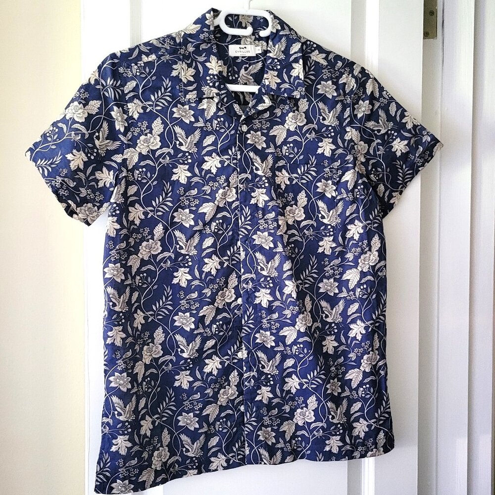 CYRILLUS Paris Boy's Print Shirt /12~ 16 years